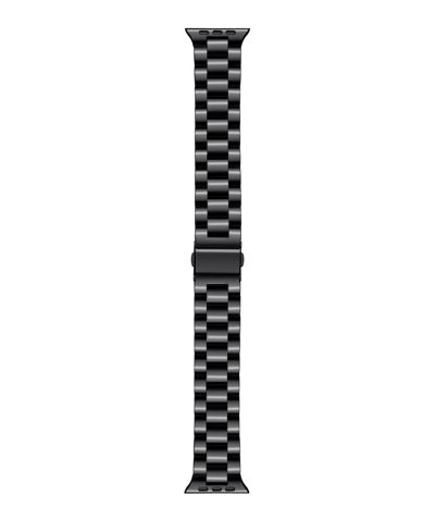 Posh Tech Men's Sloan 3-link Stainless Steel Band For Apple Watch Size- 42mm, 44mm, 45mm, 49mm In Black
