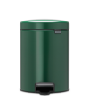 Brabantia New Icon Step On Trash Can, 1.3 Gallon, 5 Liter In Pine Green