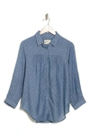 CURRENT ELLIOTT THE SEASIDE CHAMBRAY BUTTON-UP SHIRT