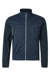 Abacus Dornoch Water Repellent Soft Shell Golf Jacket In Navy