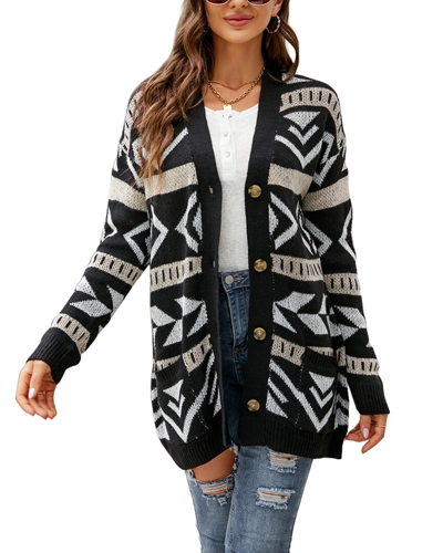 Caifeng Cardigan In Black