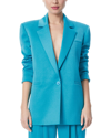 Alice And Olivia Alice + Olivia Jackets In Blue