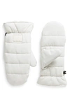 Ugg Maxi Quilted Mittens In Nimbus