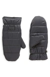 Ugg Maxi Quilted Mittens In Black