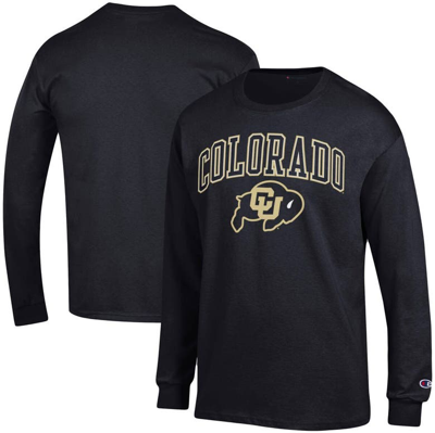 Champion Black Colorado Buffaloes Arch Over Logo Long Sleeve T-shirt