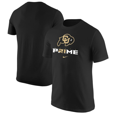 Nike Men's  Deion Sanders Black Colorado Buffaloes Coach Prime Performance T-shirt