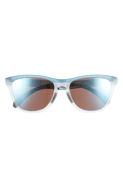 Oakley Frogskins™ Polarized Prizm™ Keyhole Sunglasses In Dark Grey