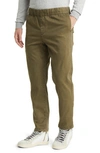 Rails Julian Slim Fit Drawstring Pants In Moss