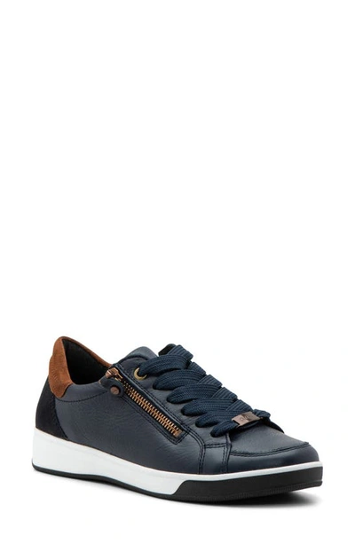 Ara Rei Low Top Sneaker In Blue