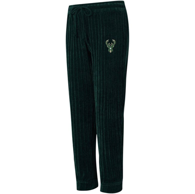 College Concepts Hunter Green Milwaukee Bucks Linger Pants