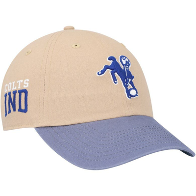 47 ' Khaki/royal Indianapolis Colts Ashford Clean Up Adjustable Hat