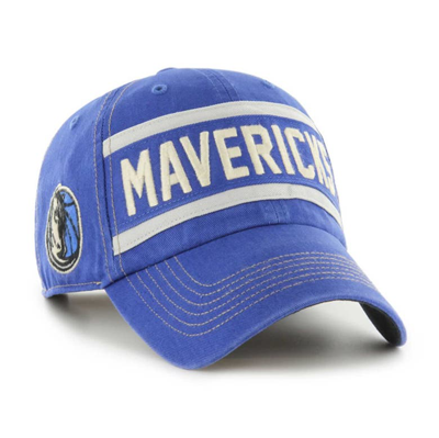 47 ' Blue Dallas Mavericks Quick Snap Clean Up Adjustable Hat