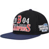 Mitchell & Ness Men's  Black Boston Red Sox World Series Champs Snapback Hat In Black