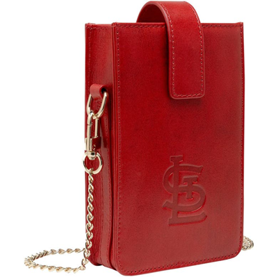 Lusso St. Louis Cardinals Ronnie Cell Phone Crossbody Purse In Red