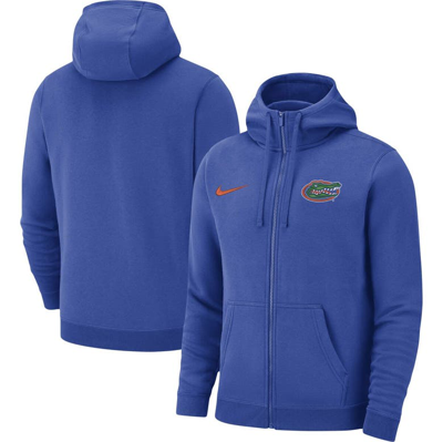 Nike Royal Florida Gators Club Full-zip Hoodie