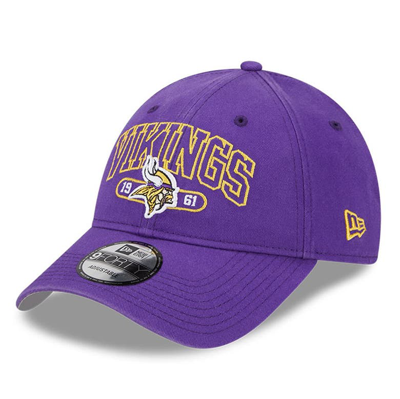 New Era Purple Minnesota Vikings Outline 9forty Snapback Hat