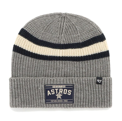 47 ' Graphite Houston Astros Penobscot Cuffed Knit Hat