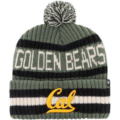 47 ' Green Cal Bears Oht Military Appreciation Bering Cuffed Knit Hat With Pom