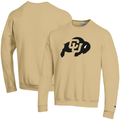 Champion Gold Colorado Buffaloes Primary Logo Pullover Sweatshirt