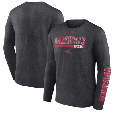 Fanatics Branded Charcoal Arizona Cardinals Long Sleeve T-shirt