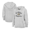 47 '47 GRAY COLORADO BUFFALOES WRAPPED UP KENNEDY V-NECK PULLOVER HOODIE