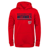 OUTERSTUFF YOUTH RED WASHINGTON NATIONALS HEADLINER PERFORMANCE PULLOVER HOODIE