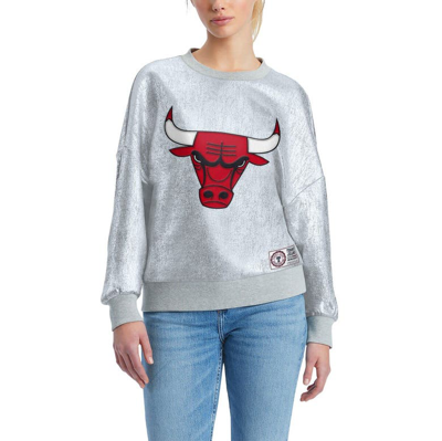 Tommy Jeans Silver Chicago Bulls Tracy Pullover Sweatshirt