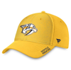 Fanatics Branded Gold Nashville Predators Authentic Pro Rink Flex Hat In Gold
