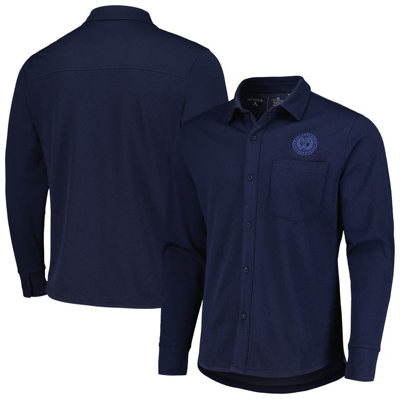 Antigua Navy Philadelphia Union Streamer Diamond Button-up Shacket
