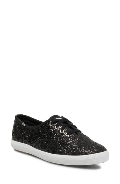 Keds Champion Glitter Trainer In Grey