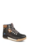 Forsake Patch Waterproof Mid Hiking Boot In Black/ Tan