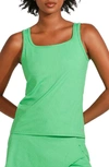Eleven By Venus Williams Charm Tennis Tank In Island Green