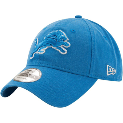 NEW ERA NEW ERA BLUE DETROIT LIONS LOGO CORE CLASSIC 2.0 9TWENTY ADJUSTABLE HAT