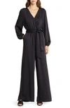 Nordstrom Matching Family Moments Long Sleeve Jumpsuit In Black