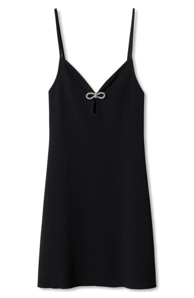 stretch knit tank dress Turquoise Ribbed Knit Tank Dress Small main image 1