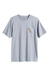 Carhartt Logo Pocket T-shirt In Mirror