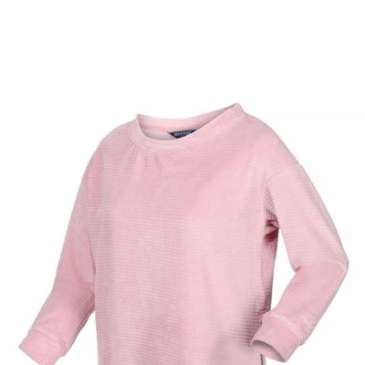 Regatta Womens/ladies Arlette Fluffy Sweater In Pink
