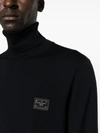 Dolce & Gabbana Turtleneck Sweater In Blue