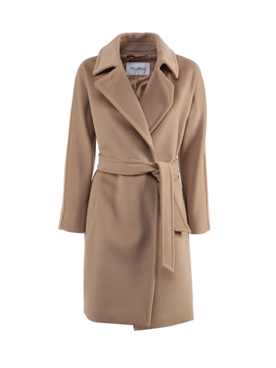 Max Mara Estella Wool And Cashmere Coat In Camel