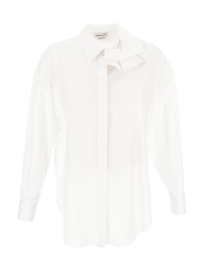 Alexander Mcqueen Rouge Shirt In White