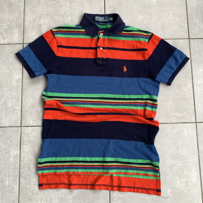 Pre-owned Polo Ralph Lauren X Vintage Polos T-shirt Ralph Laurent 3 Y2k In Multicolor