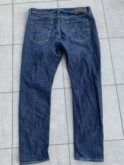 Pre-owned Diesel X Vintage Pants Diesel Distressed Denim Wash Y2k Japan Style In Blue
