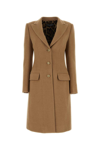 Dolce & Gabbana Dolce&gabbana Single Breasted Powder Coat In Camel