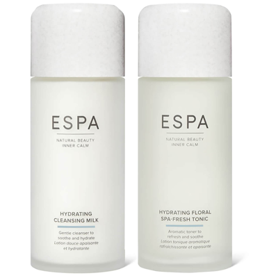 Espa Hydrating Cleanse And Tone Duo (worth $114) In White