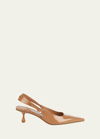 Jimmy Choo Slingback Dã©collet In Biscuit