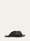 Jw Anderson Twist Slide In Black