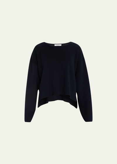 Max Mara Angelo Wool Sweater In Ultramarine