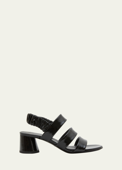 Proenza Schouler Glove Leather Slingback Sandals In Black