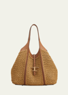 Tod's Tsb Shopping Pend. T Crochet In Naturale Kenia