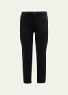 L Agence Women's Alexia High-rise Crop Cigarette Jeans In Black